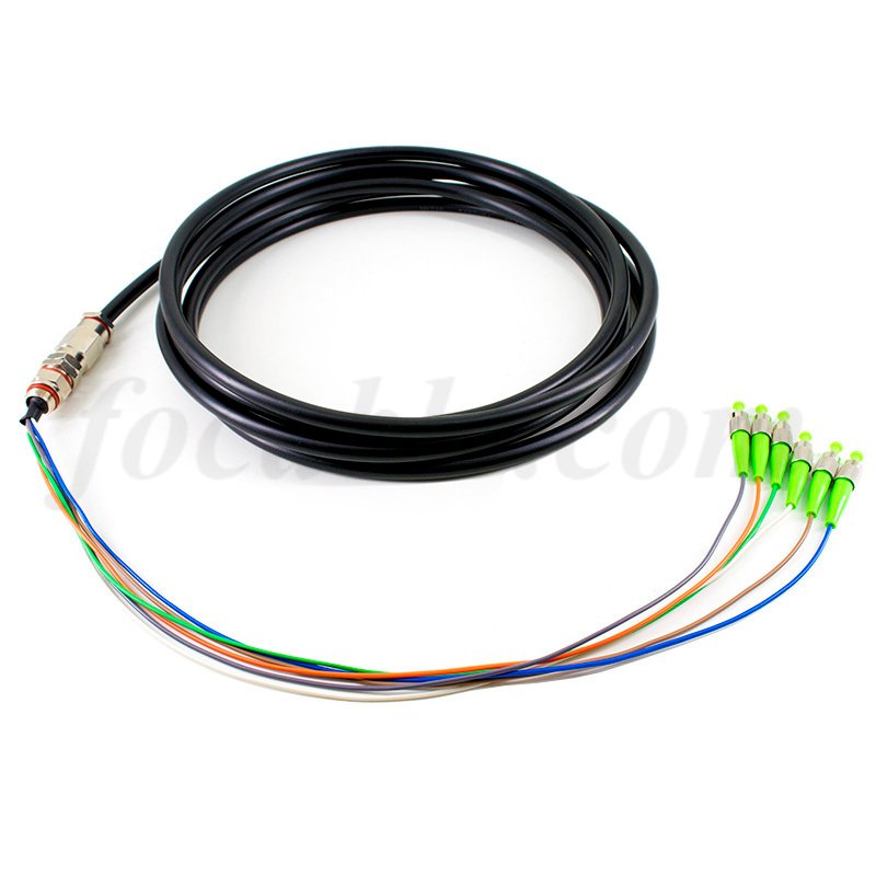 Waterproof Pigtail FC/APC 6Fibers 2.0mm