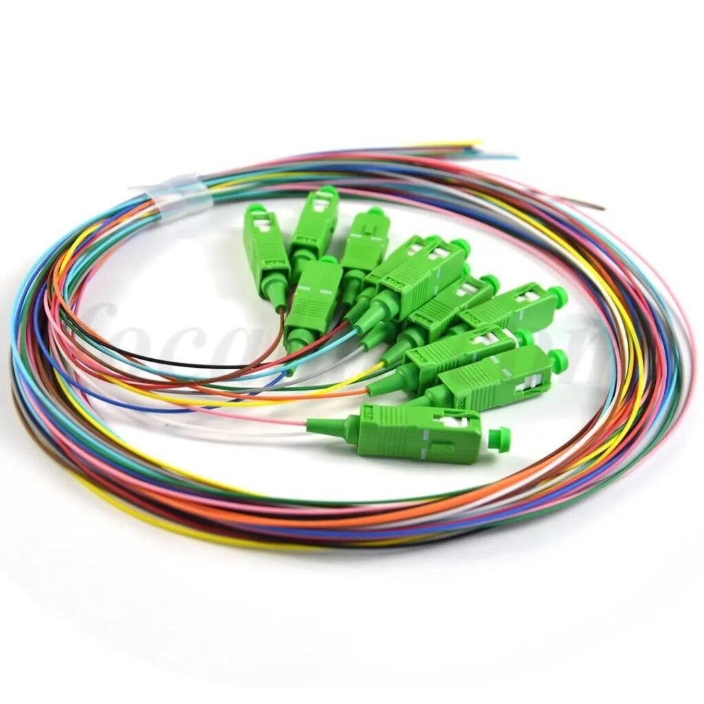 12 Fibers Pigtail Color-coded SC/APC 0.9mm