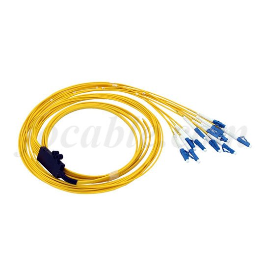Ribbon Fan-out Fiber Pigtail LC 12F 2.0mm