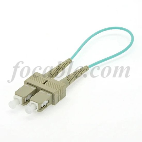 Fiber Optic Loopback Cable SC OM3